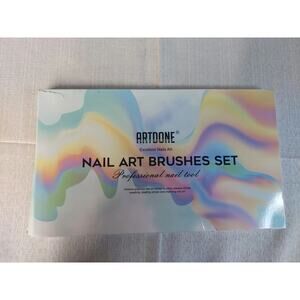 Artdone Nail Art Brushes Set Professional Manicure Pedicure Painting Design Tool